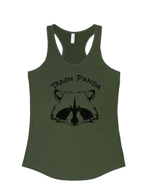 Women's | Trash Panda | Ideal Tank Top - Arm The Animals Clothing Co.