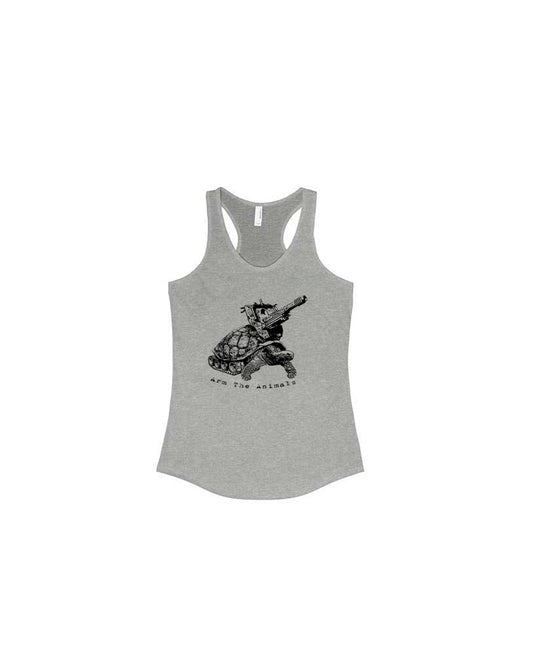Women's | Turtle Tank | Ideal Tank Top - Arm The Animals Clothing Co.