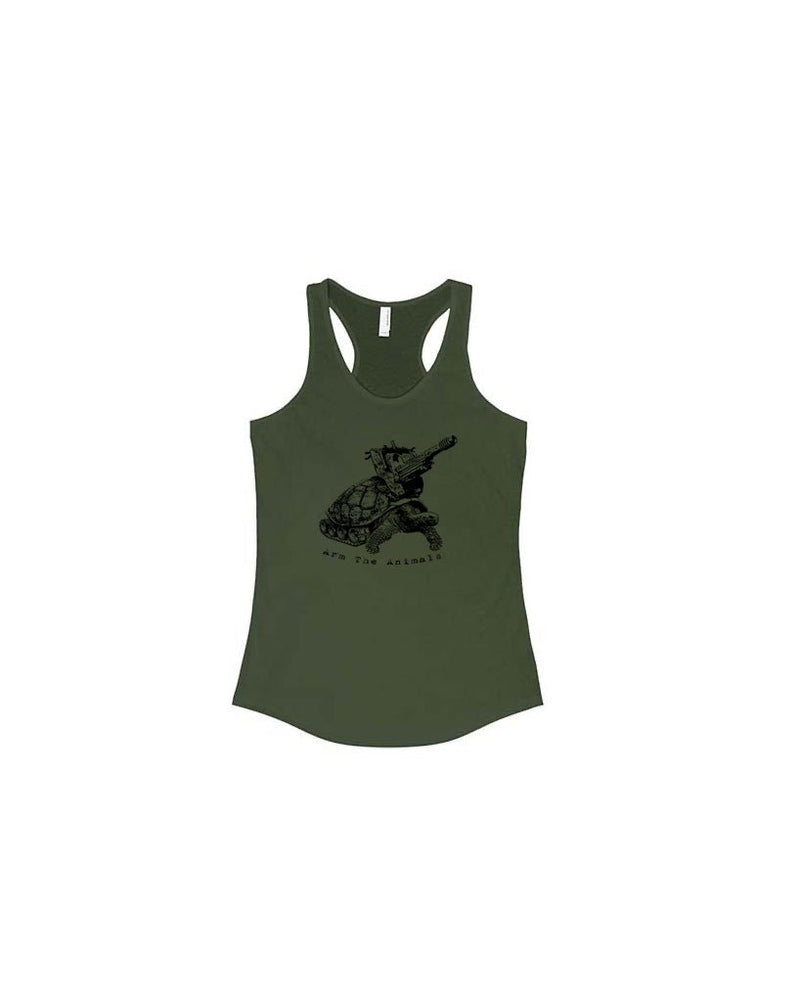 Load image into Gallery viewer, Women&#39;s | Turtle Tank | Ideal Tank Top - Arm The Animals Clothing Co.
