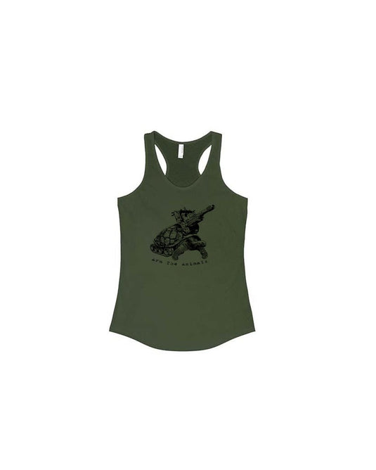 Women's | Turtle Tank | Ideal Tank Top - Arm The Animals Clothing Co.