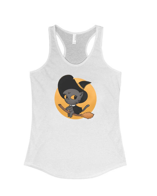 Women's | Witch Cat | Tank Top - Arm The Animals Clothing Co.