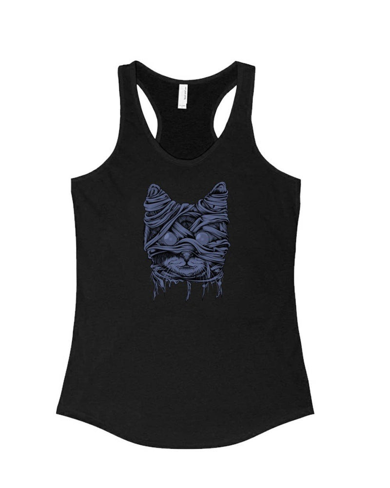 Load image into Gallery viewer, Women&#39;s | Zombie Mummy Cat | Ideal Tank Top - Arm The Animals Clothing Co.
