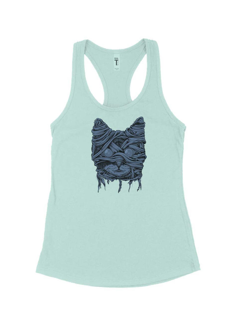 Load image into Gallery viewer, Women&#39;s | Zombie Mummy Cat | Ideal Tank Top - Arm The Animals Clothing Co.
